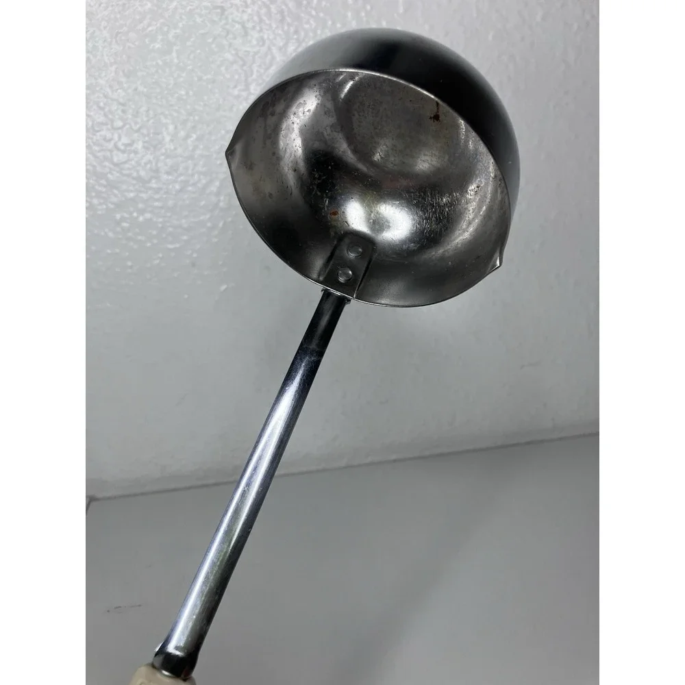Vintage Unbranded Wheat Print Soup Ladle 11